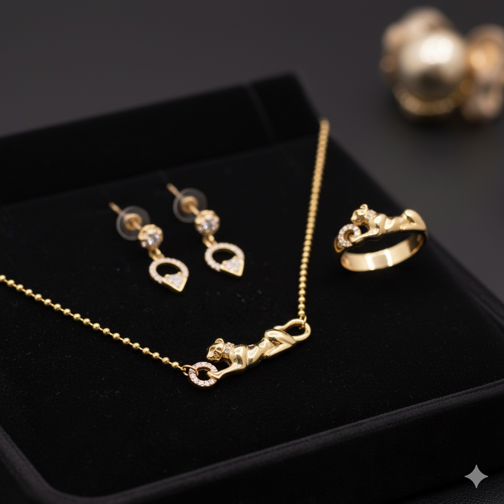 سلسال ذهبي فاخر – مناسب للمناسبات اليومية