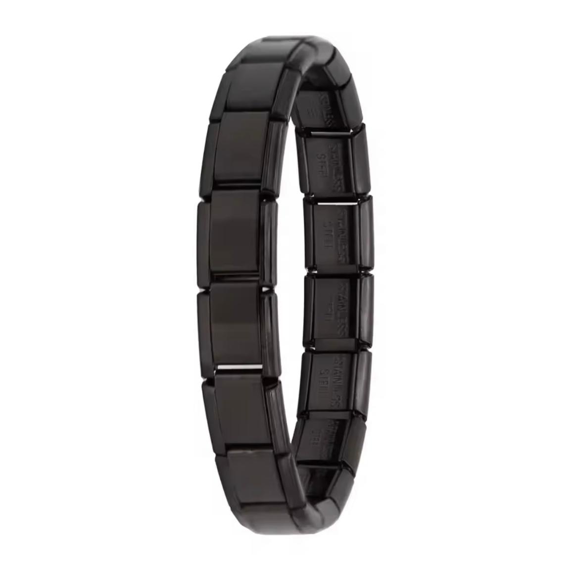 سوار إيطالي أنيق – لون أسود كلاسيكي