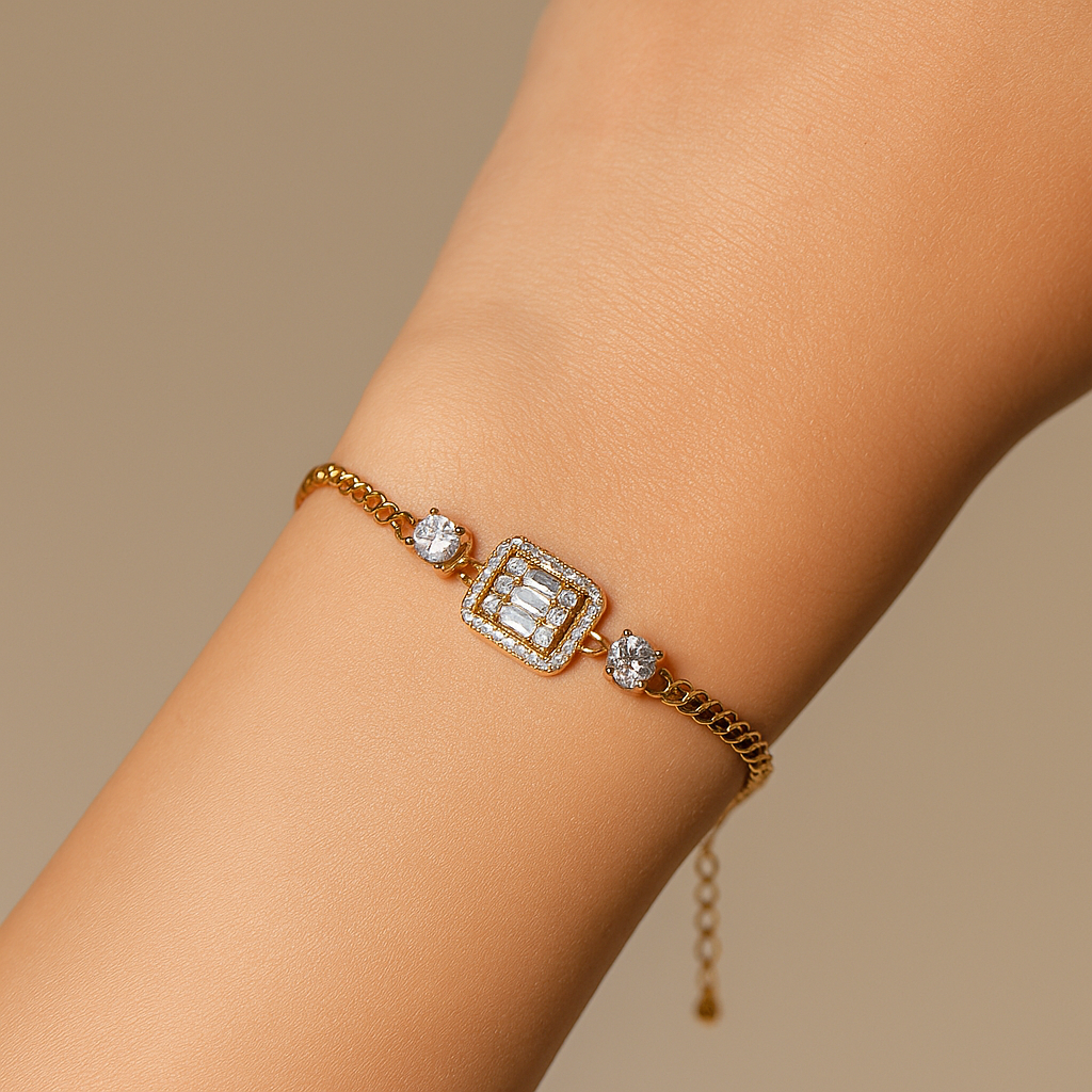 اسوارة باجيت كلاسيك – حجر مركزي بزركون ولمعة فاخرة