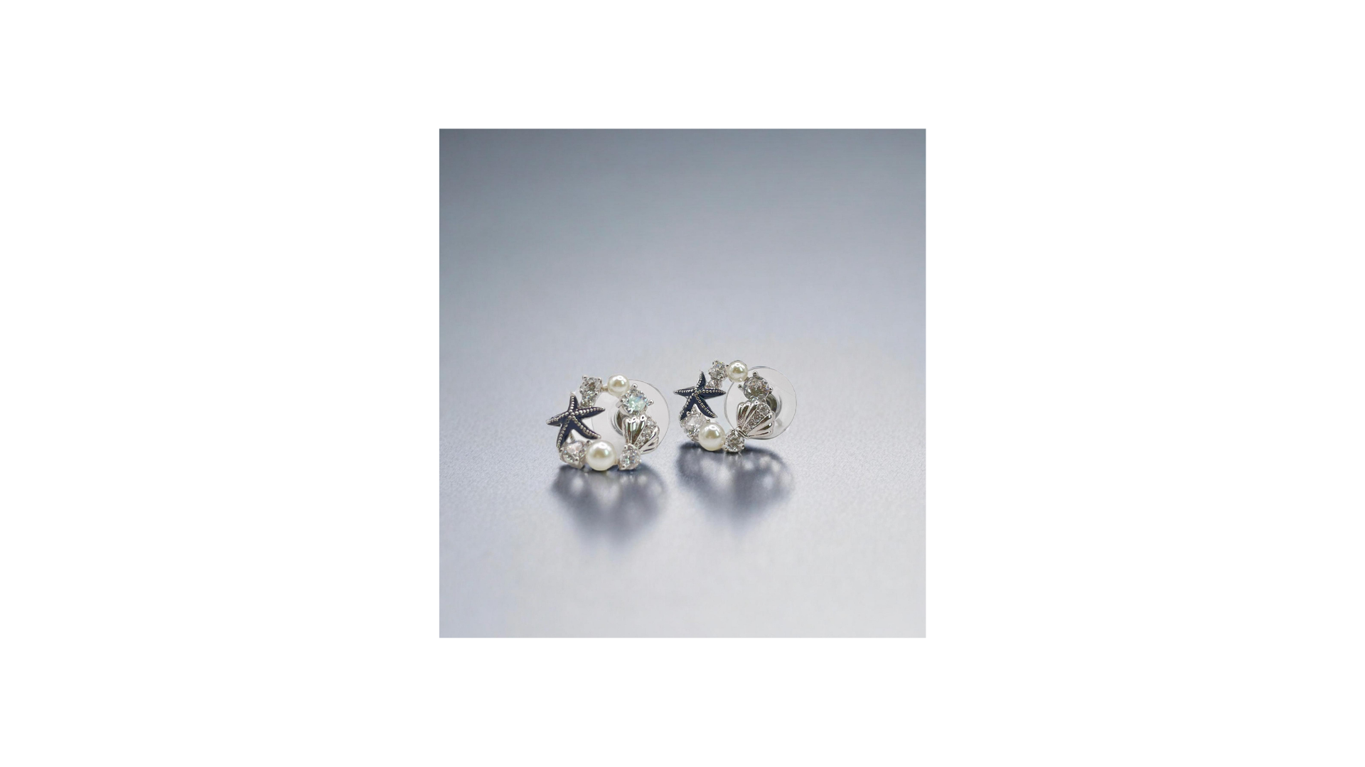 أقراط كنوز البحر الصغيرة